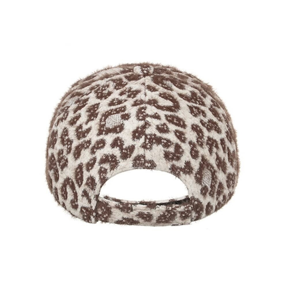 (3) Chic Tweed Winter Baseball Caps Yellow, Pink & Leopard by Lulla Collection - Picture 15 of 15